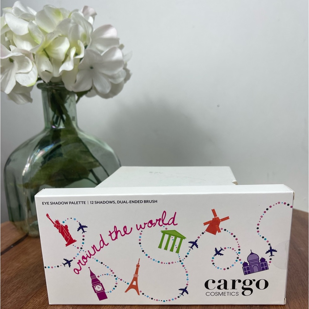 Cargo Cosmetics eye shadow palette.